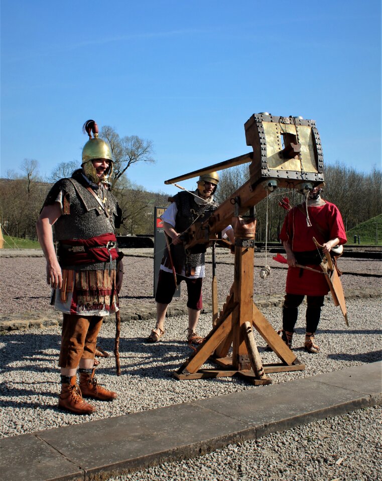 Weapon romans catapult