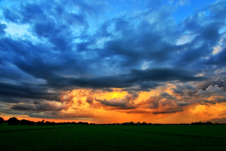 Panorama of heaven summer
