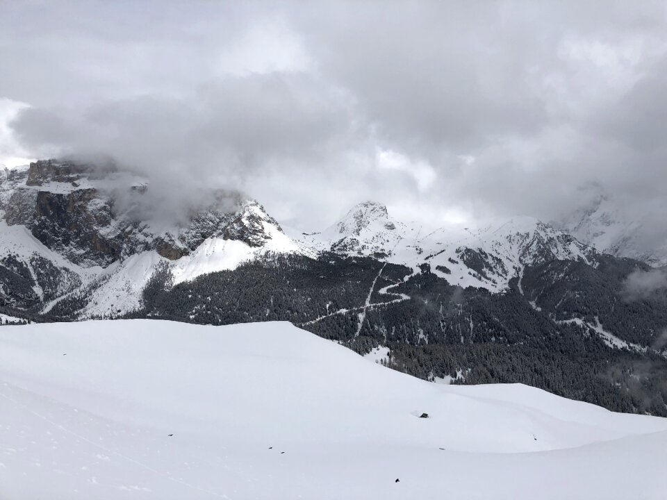 Panoramic cold italy photo