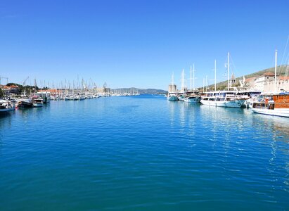 Sea croatia port photo