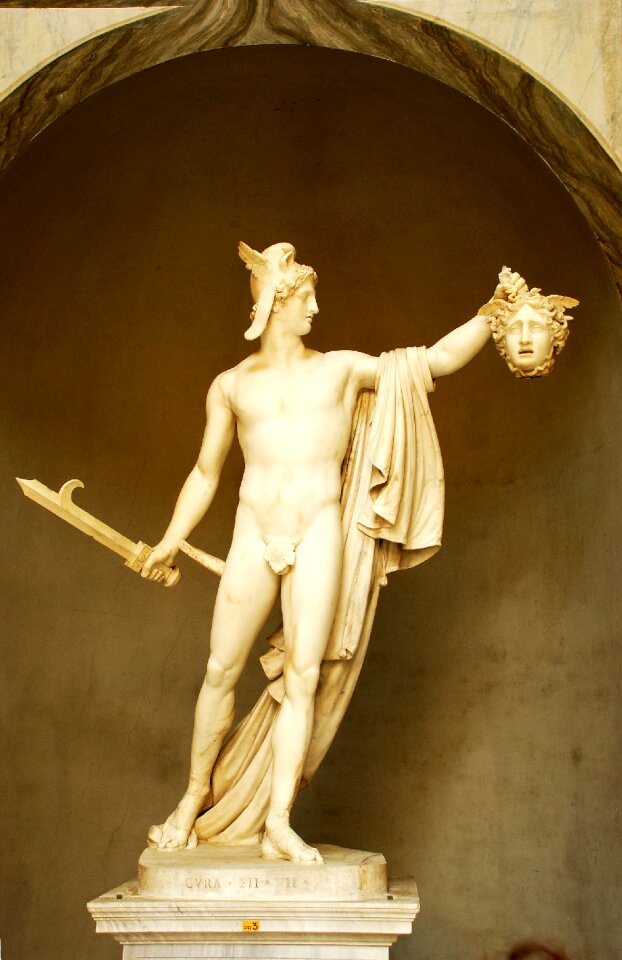Perseus medusa vatican museum