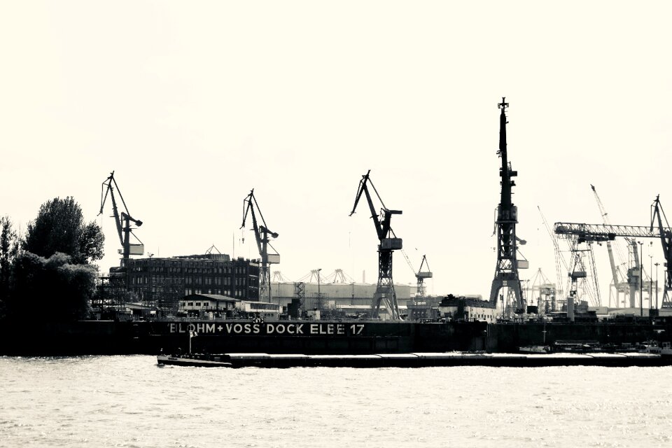 Sea hamburg port