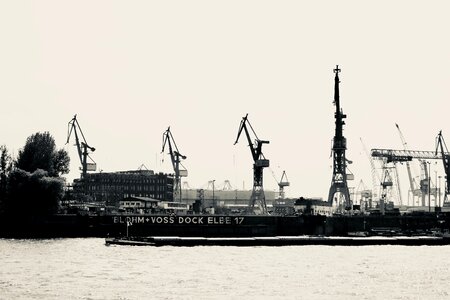 Sea hamburg port