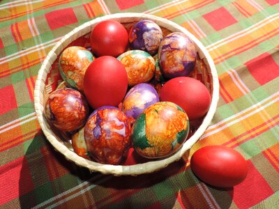 Red colorful decoration