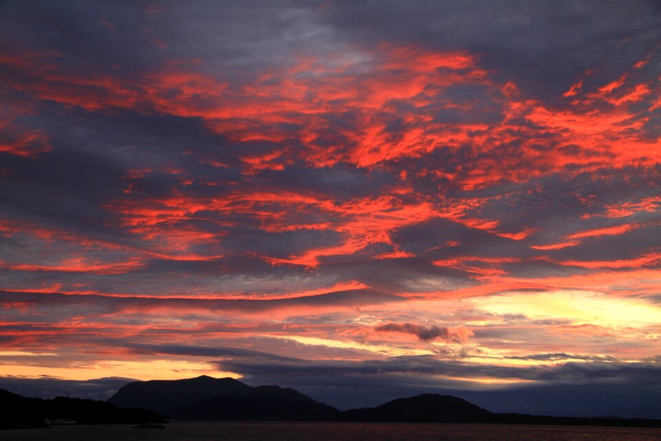Sky norway evening sky