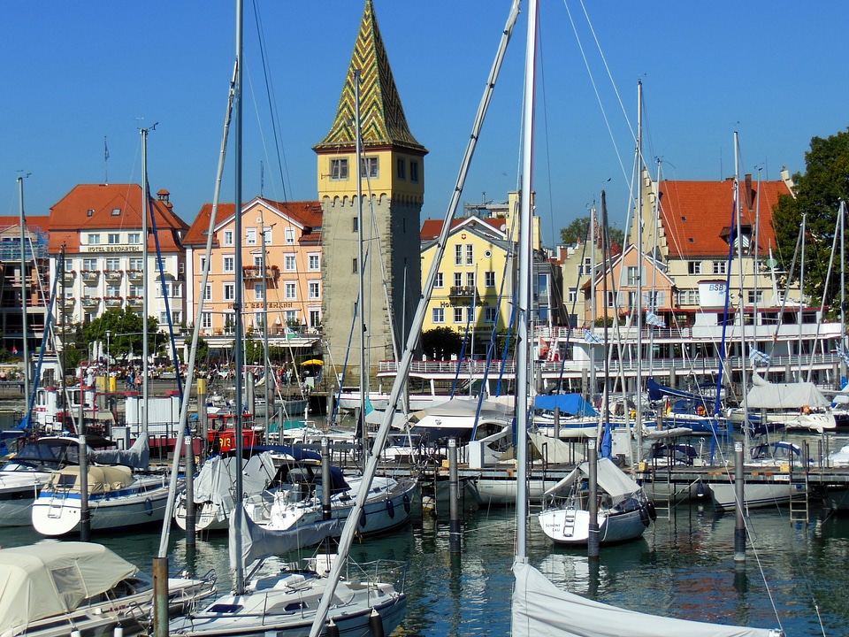 Lake constance ships sailing boats photo