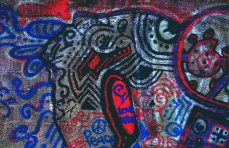 Street art decoration artistic