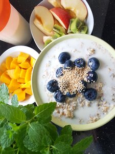 Healthy dessert bowl