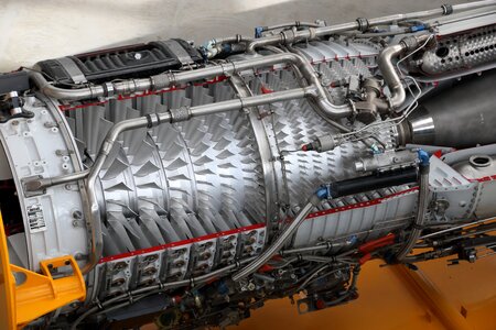 Turbojet engine fighter