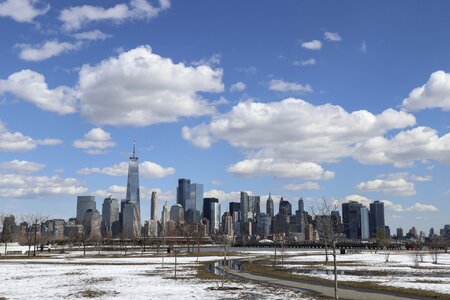 Panoramic cityscape new york photo