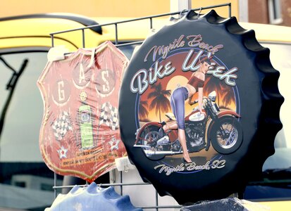 Decor vintage biker