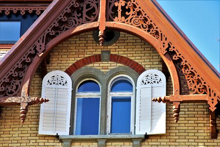 Okienice wooden architecture photo