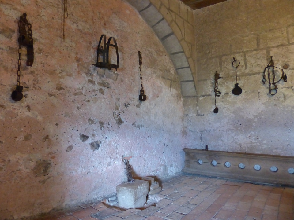 Instruments of torture vault dark