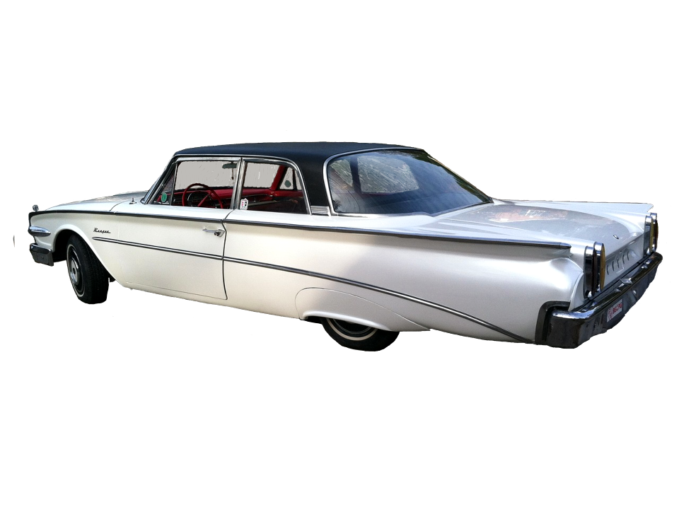Classic antique car chrome