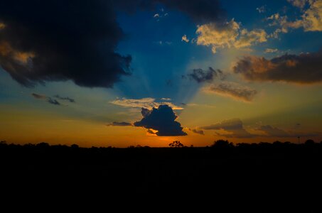 Dawn landscape loreto photo