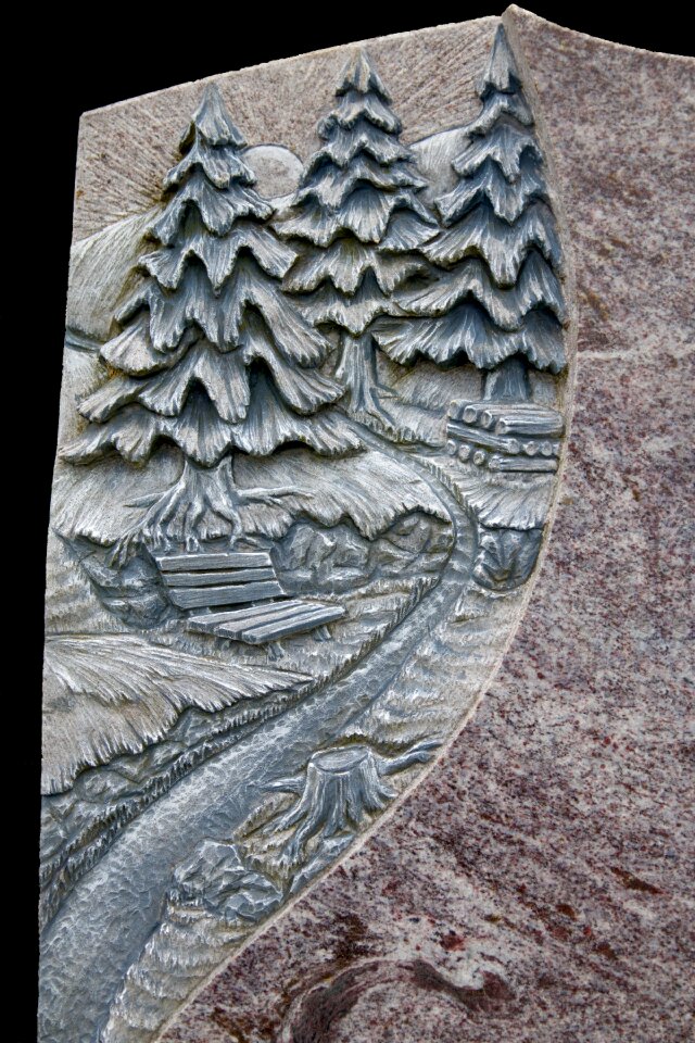 Stone firs bach