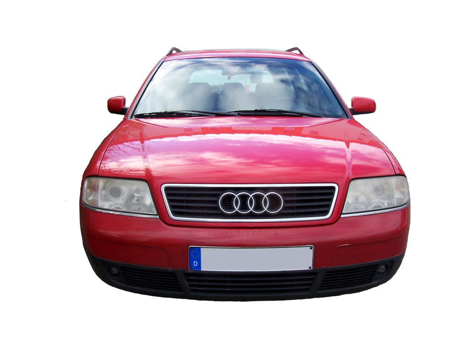 German car red car car