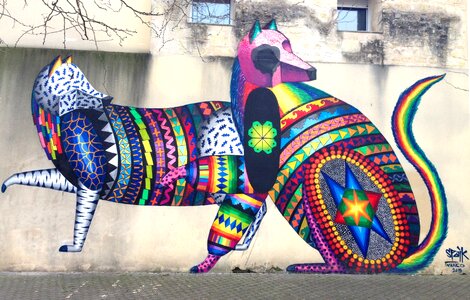 Grafitti art street artistic