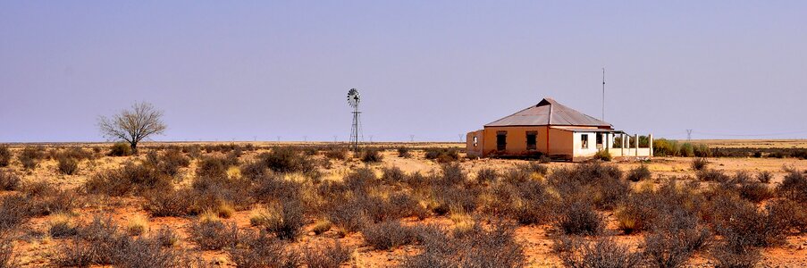 Landscape travel desert