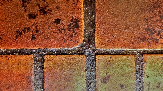 Dirty brick decoration