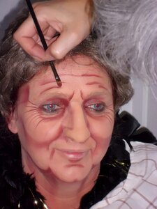 Grime elderly people
