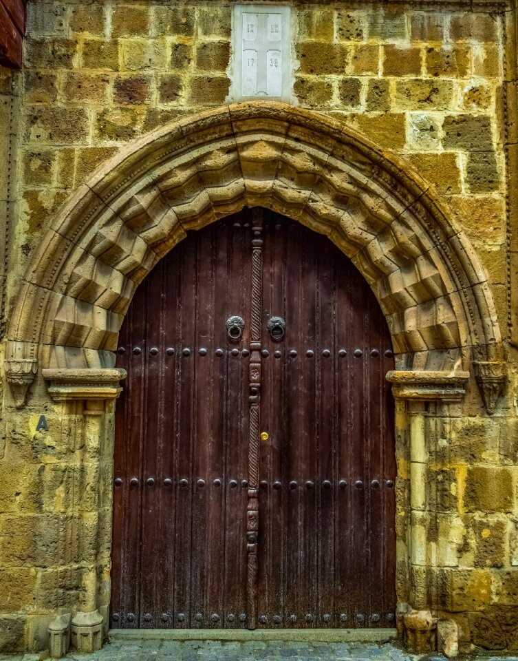 Architecture entrance arch