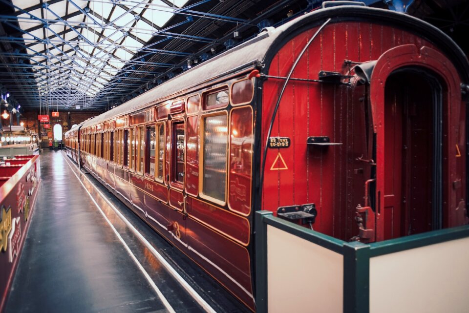 Railway train railway transport system