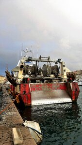 Industry fishing port