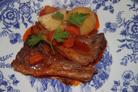 Dish meat culinary specialty
