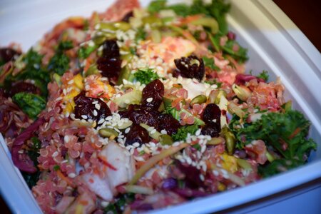 Vegetable salad diet