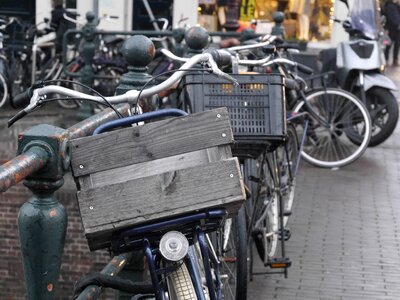 Bike amsterdam netherlands photo