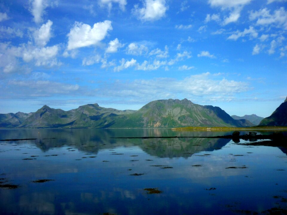 Panoramic mountain norway