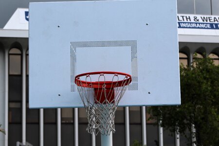 Sport basket blue basketball photo