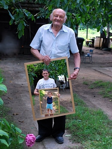 Men generations grandpa