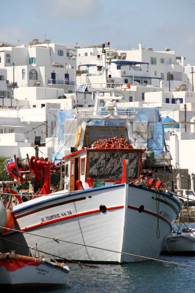 Travel boat paros