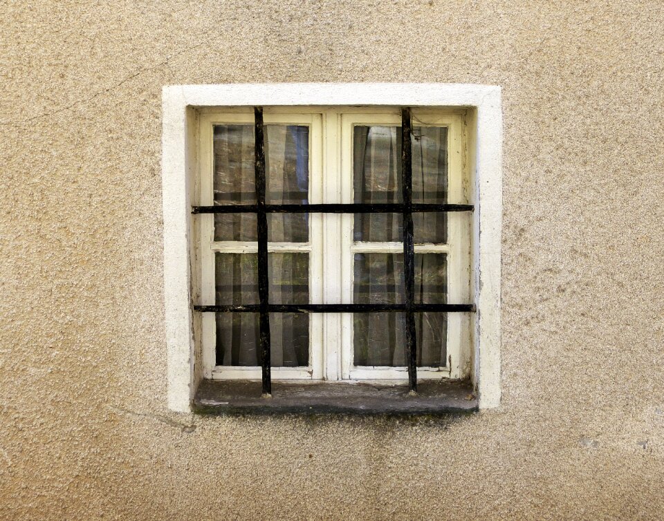 Grate iron railings burglar alarm