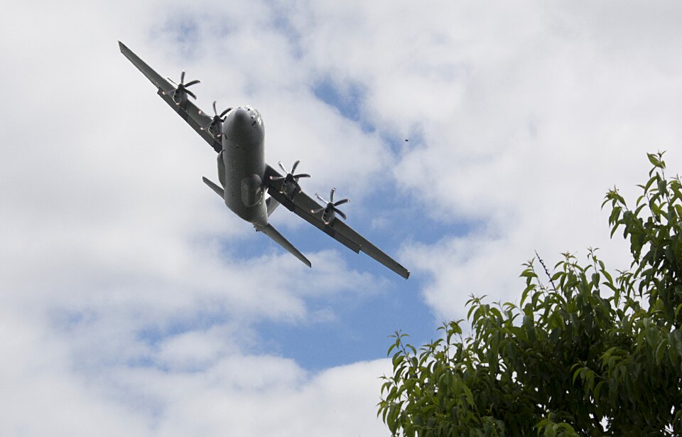 Aircraft military sky