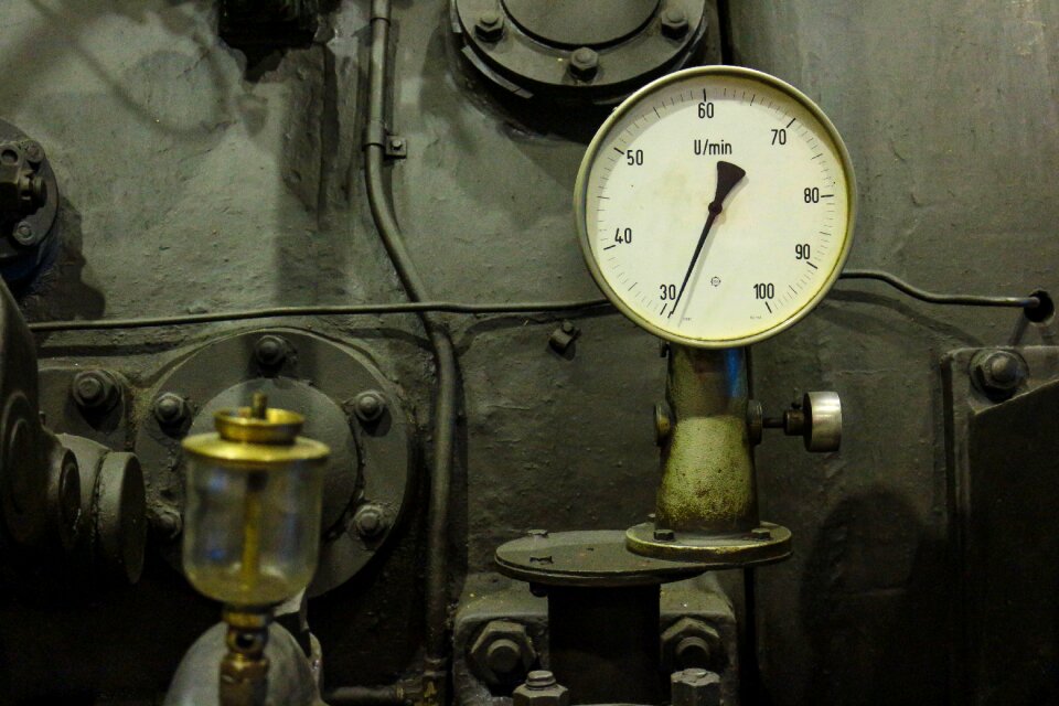 Industry machine retro