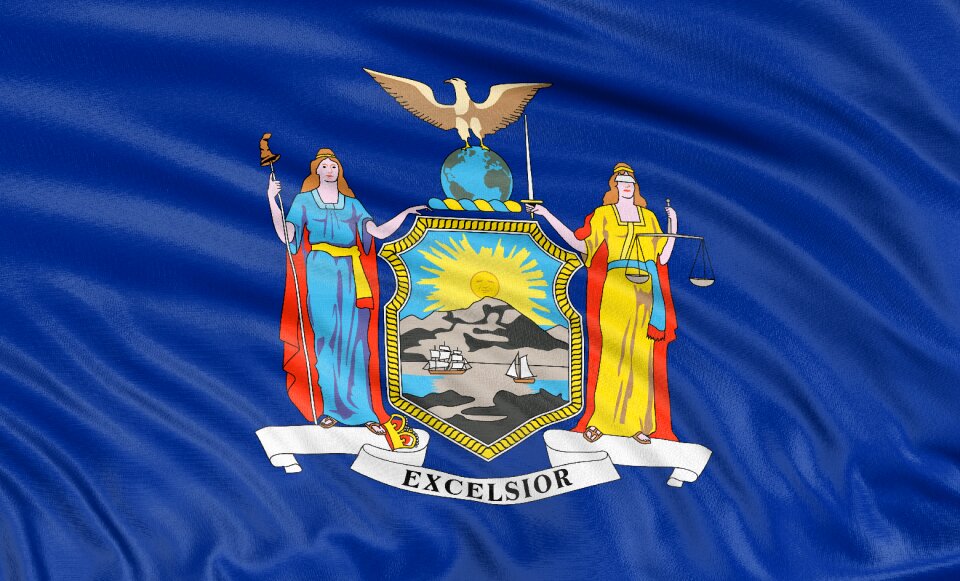 Flag banner travel