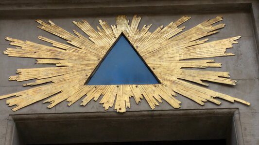 Masonic symbol triangle