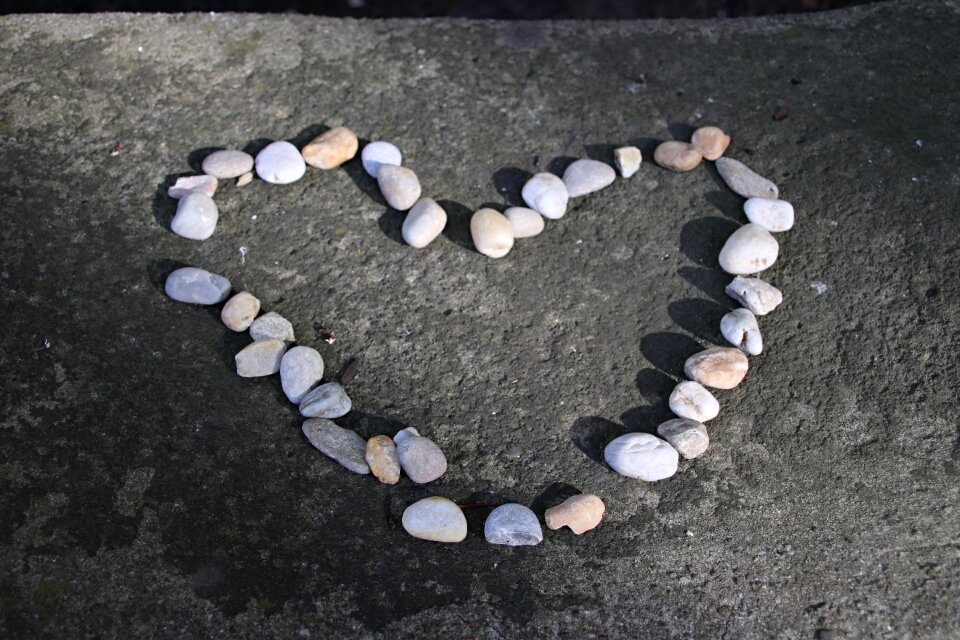 Heart stone Free photos