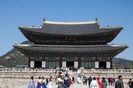 Palace forbidden city republic of korea photo