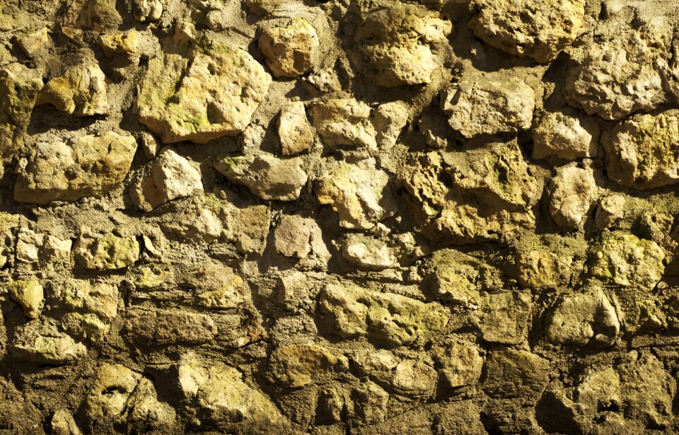 Background stone wall trim