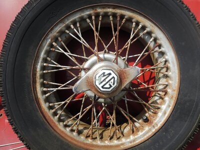 Tire rim car
