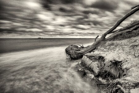 Coast beach sea