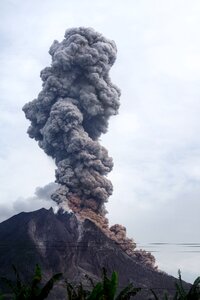 Mount sinabung north sumatra landscape