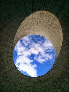 Power plant sky building