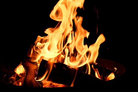 Joy fire burn campfire