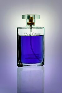 Liquid perfume lotion photo