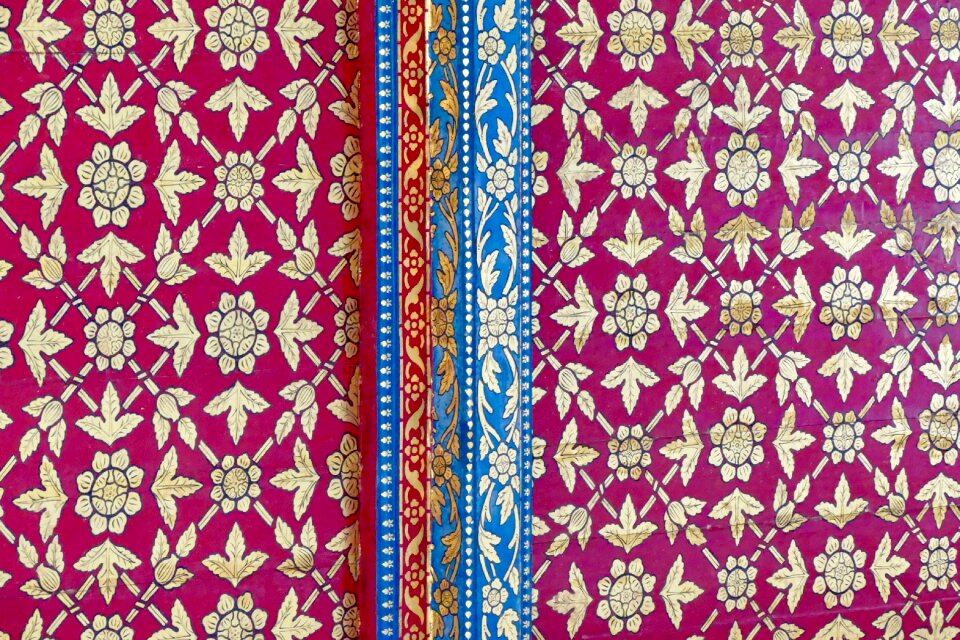 Floral textile craft